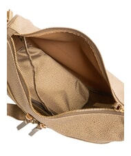 BORBONESE LUNA BAG M Flexos Zip pétrole vert - Sacs pour Femme - 5