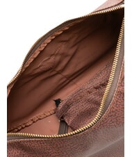 BORBONESE LUNA BAG M Flexos Zip terre cuite - Sacs pour Femme - 5