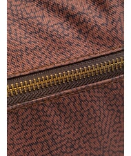 BORBONESE LUNA BAG Flexos Zip terre cuite - Sacs pour Femme - 3