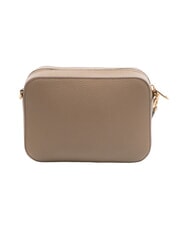 FURLA GARDENIA Sacoche pour appareil photo en cuir imprimé Keria tons taupe + cognac - Sacs pour Femme - 3