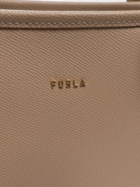 CLASSIC Sac à main, cabas en cuir taupe - Sacs pour Femme