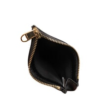 FURLA GARDENIA Porte-cartes plat en cuir Noir - Portefeuilles Femme - 3