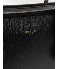 FURLA CLASSIC Sac à main, cabas en cuir Noir - Sacs pour Femme - 4