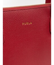 FURLA CLASSIC Sac cabas en cuir laque - Sacs pour Femme - 4