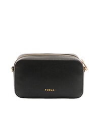 FURLA PETUNIA Mini sac à bandoulière Noir - Sacs pour Femme - 3