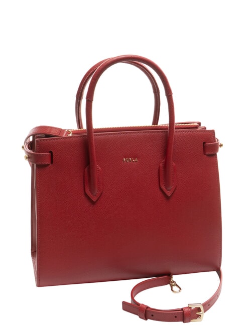 GARDENIA Sac à main en cuir imprimé Andromeda laque - Sacs pour Femme