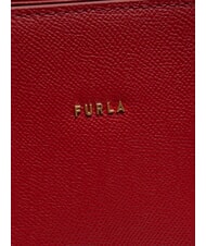 FURLA GARDENIA Sac à main en cuir imprimé Andromeda laque - Sacs pour Femme - 4