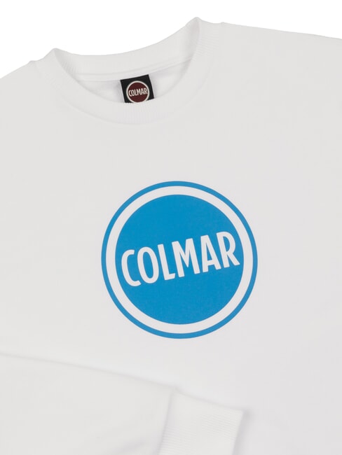 CONNECTIVE  Sweat-shirt à col rond bord de mer blanc - Pulls molletonnés