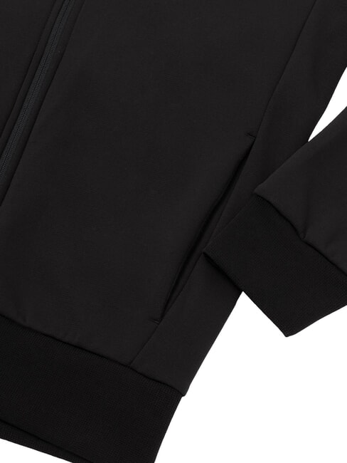 COMMUTER  Sweat à capuche entièrement zippé noir - Pulls molletonnés