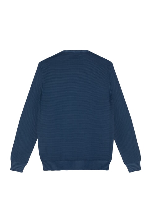 NATURAL Pull en coton bleu foncé - Pulls pour hommes
