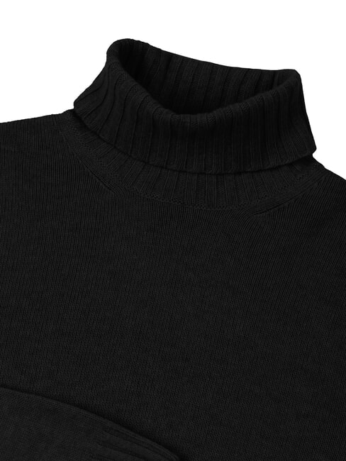STANDARD Pull à col roulé noir - Pulls pour hommes