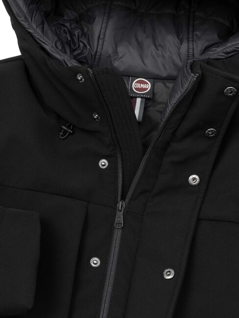 CITIZEN Veste imperméable à capuche noir - Vestes pour hommes