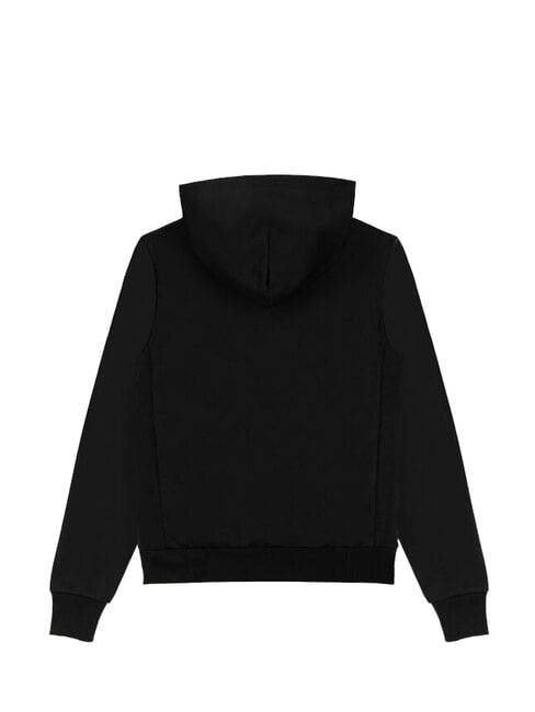 TOPIC  Sweatshirt à capuche noir - Pulls molletonnés