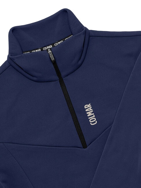 SCI FACETIME Sweat-shirt thermique avec demi-zip bleu marine - Sweat-shirts pour femmes