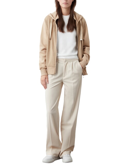 UPPERCLASS Sweat à capuche en maille torsadée Arizona - Sweat-shirts pour femmes