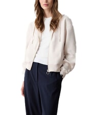 COLMAR STUNNING Sweat-shirt enti&egrave;rement zipp&eacute; avec capuche et plis encens - Sweat-shirts pour femmes - 3