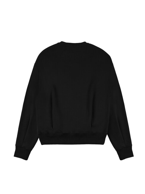 STUNNING Sweat-shirt à col rond et plis noir - Sweat-shirts pour femmes