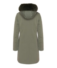 COLMAR PURENESS Veste longue matelass&eacute;e &agrave; capuche boue - Vestes pour femmes - 2
