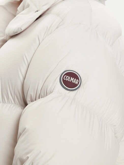 CAPTION Doudoune courte &agrave; capuche encens - Doudounes femme