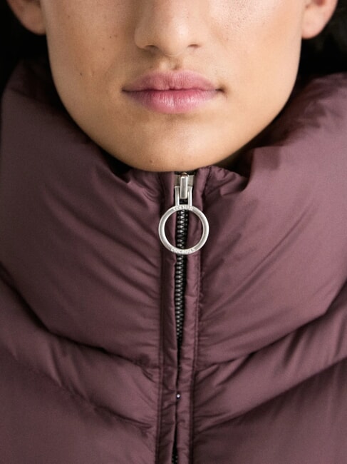 CAPTION Doudoune &agrave; col montant brunette - Doudounes femme