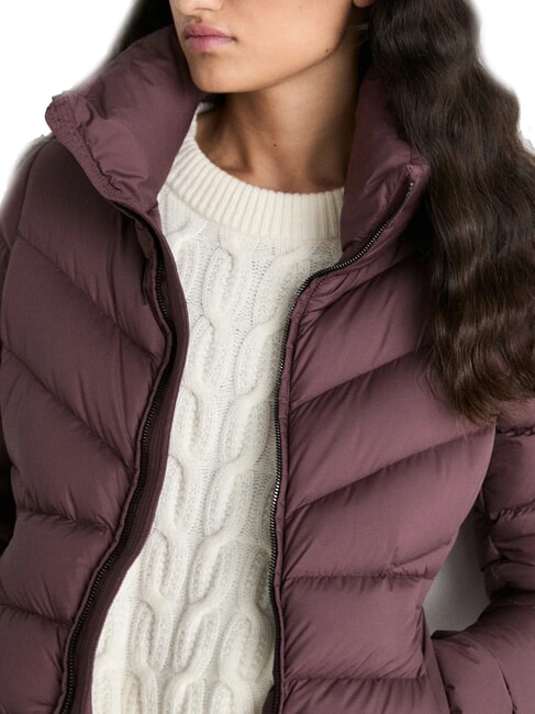 CAPTION Doudoune &agrave; col montant brunette - Doudounes femme