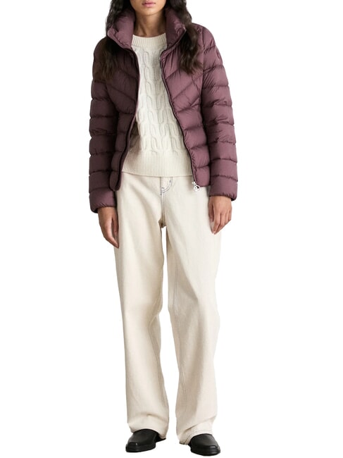 CAPTION Doudoune &agrave; col montant brunette - Doudounes femme