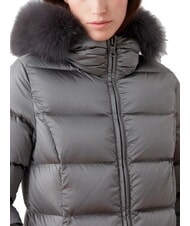 COLMAR DELUXE Doudoune longue &agrave; capuche acier fonc&eacute;-acier fonc&eacute; - Doudounes femme - 3