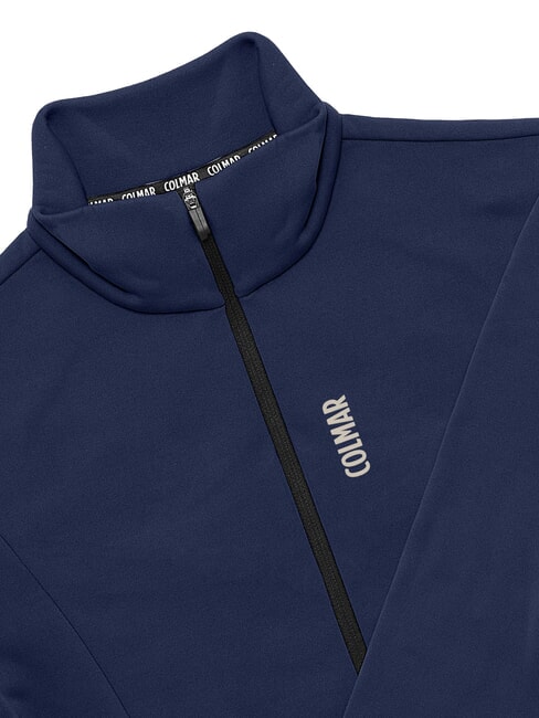 SCI FACETIME Sweat-shirt thermique avec demi-zip bleu marine - Sweat-shirts pour femmes