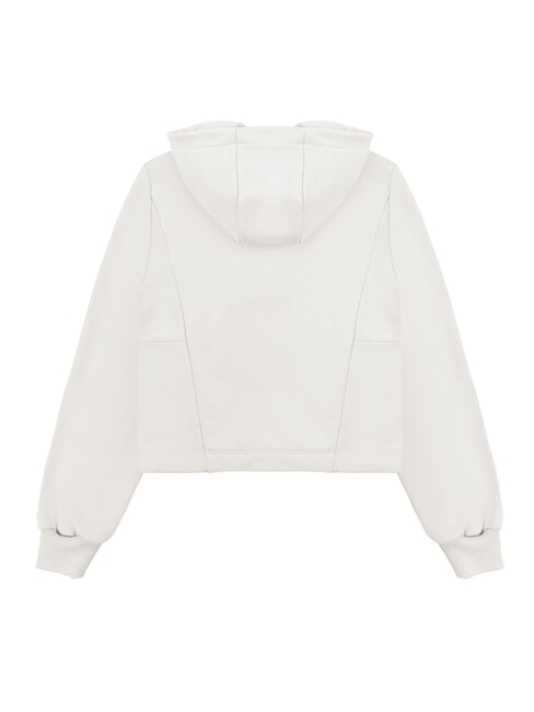 CONNECTIVE Pantalon de jogging en polaire blanc - Sweat-shirts pour femmes