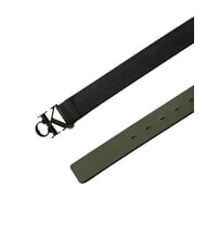 CALVIN KLEIN CK HARDWARE SEASONAL  Ceinture en cuir r&eacute;versible thym - Ceintures - 3