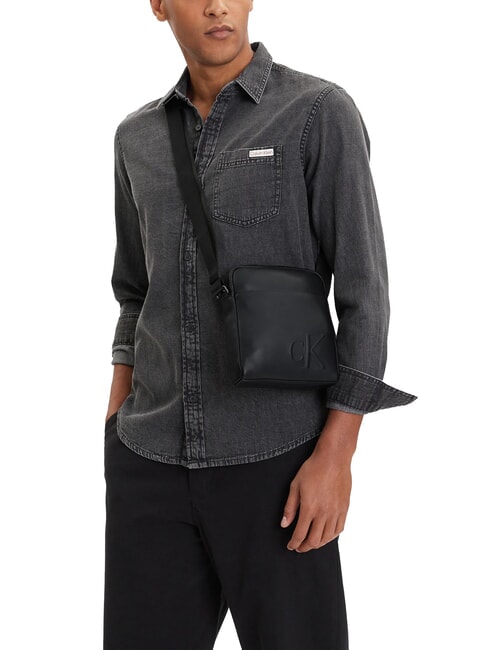 BOLD MONOGRAM  Sac à bandoulière sur noir - Sacs en Bandoulières pour Homme