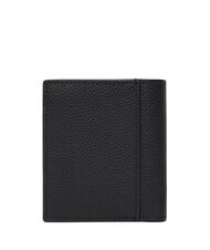 CALVIN KLEIN FOIL EMBOSS  Portefeuille vertical en cuir sur noir - Portefeuilles Homme - 3