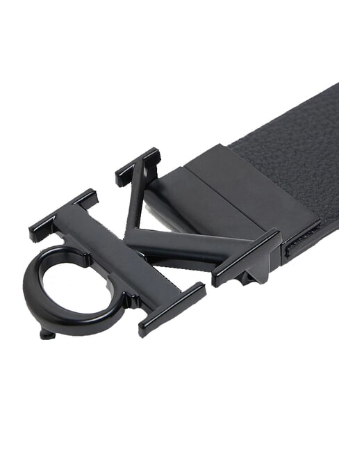 CK HARDWARE Ceinture double face oc&eacute;an noir/&eacute;clair&eacute; par la lune - Ceintures