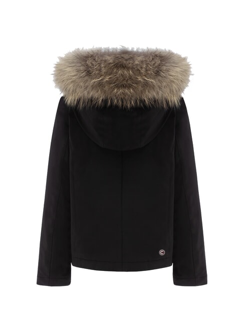 PURENESS KIDS Veste matelass&eacute;e &agrave; capuche noir - B&eacute;b&eacute; Vestes