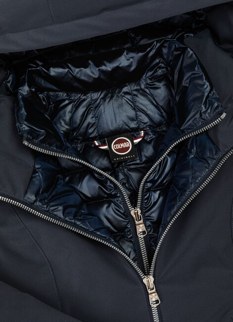 PURENESS KIDS Veste matelassée à capuche bleu marine - Bébé Vestes