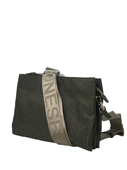 L'ECOLE NYLON Sac bandoulière à trois compartiments laurier - Sacs pour Femme