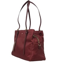 BORBONESE L'ECOLE NYLON Cabas porté épaule, avec bandoulière merlot - Sacs pour Femme - 2