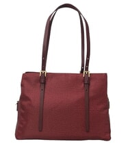 BORBONESE L'ECOLE NYLON Cabas porté épaule, avec bandoulière merlot - Sacs pour Femme - 3
