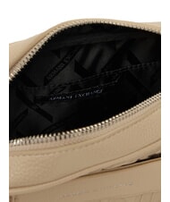 ARMANI EXCHANGE LIZ PEBBLE Sac photo avec logo en relief vallée - Sacs pour Femme - 4