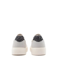 BLAUER VENUS Baskets &agrave; paillettes blanc/noir - Chaussures Femme - 3