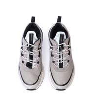 PIQUADRO CORNER 2.0 SPECIALE 2 Baskets en tissu recycl&eacute; bleu - Chaussures Homme - 3