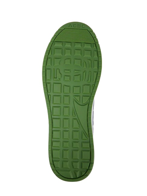 URBAN  Baskets noir/blanc/vert - Chaussures Homme