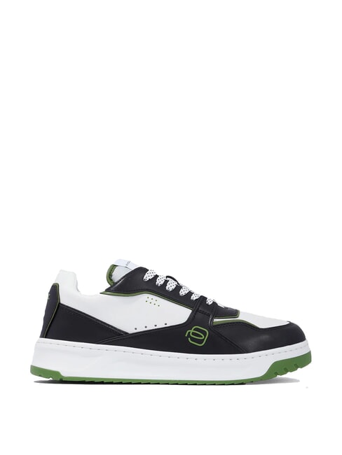 URBAN  Baskets noir/blanc/vert - Chaussures Homme