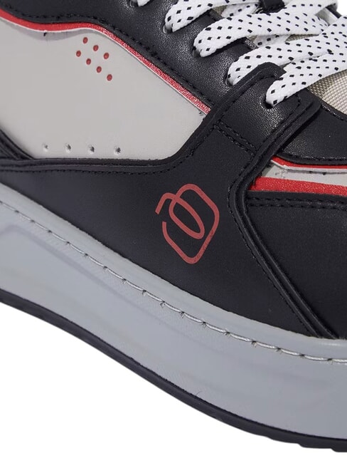 URBAN  Baskets noir/gris/rouge - Chaussures Homme