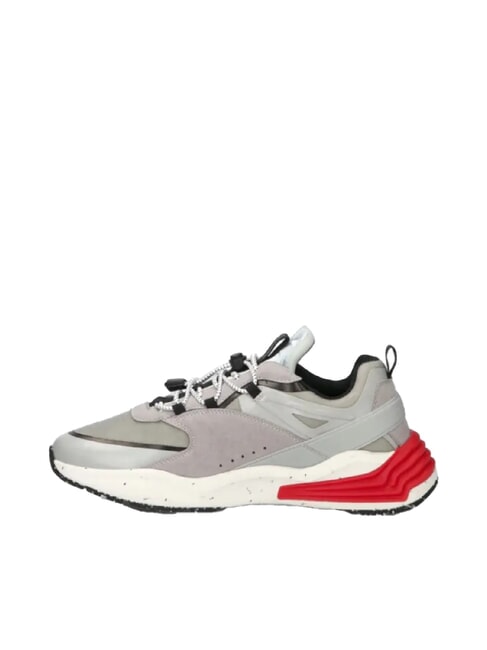 CORNER 2.0 SPECIALE 2 Baskets en tissu recycl&eacute; GRIS - Chaussures Homme