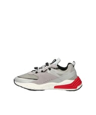 PIQUADRO CORNER 2.0 SPECIALE 2 Baskets en tissu recycl&eacute; GRIS - Chaussures Homme - 3