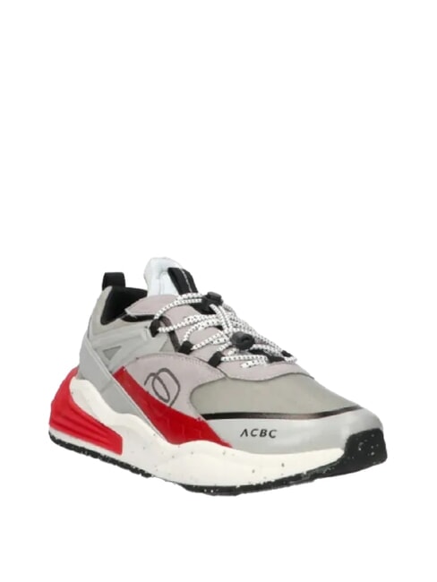 CORNER 2.0 SPECIALE 2 Baskets en tissu recycl&eacute; GRIS - Chaussures Homme