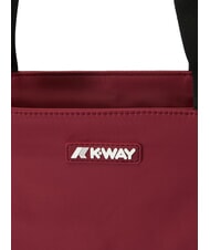 KWAY AISY Sac fourre-tout en nylon syrah rouge - Sacs pour Femme - 3