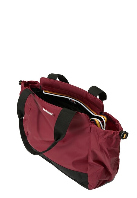 AISY Sac fourre-tout en nylon syrah rouge - Sacs pour Femme