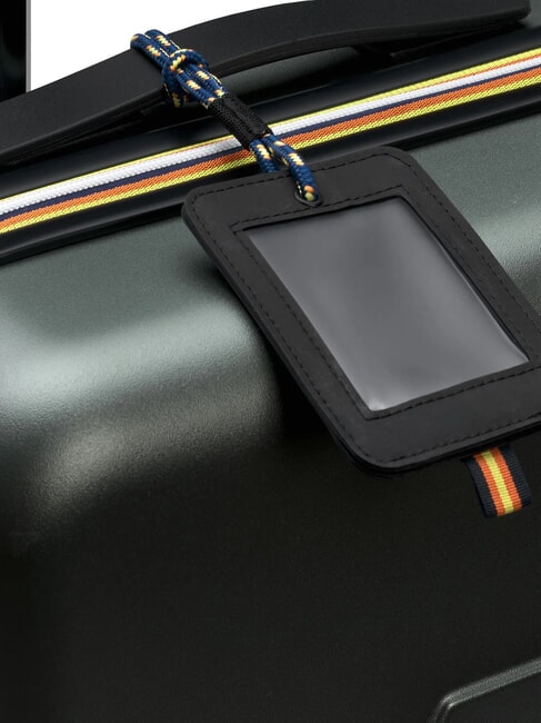 EUDOXIE LOGO Chariot à bagages à main vert noirâtre - Valises cabine